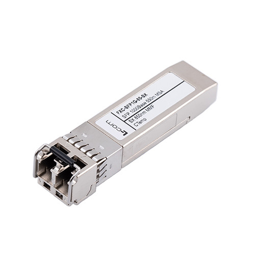 Fiber Optic Transceiver SFP Gigabit Ethernet, 550 m reach, 850 nm
