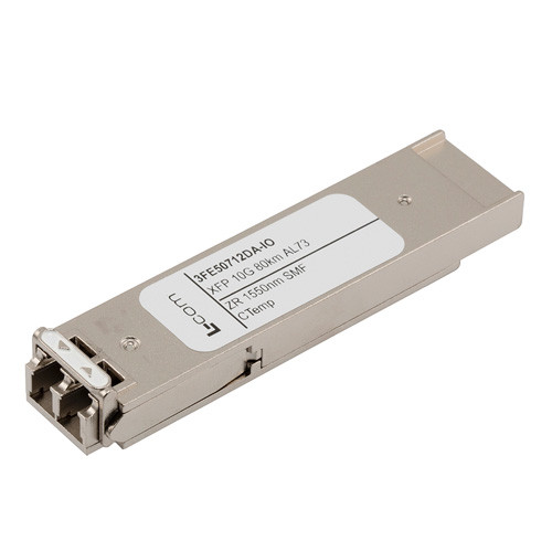 Fiber Optic Transceiver, XFP, 1550nm, ZR SMF 80km, 10G/OC-192 DDM, Brocade/Foundry