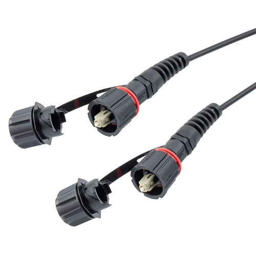 IP68 ODVA Compatible, SC/UPC to IP68 ODVA Compatible SC/UPC, OM3, LSZH, 20M