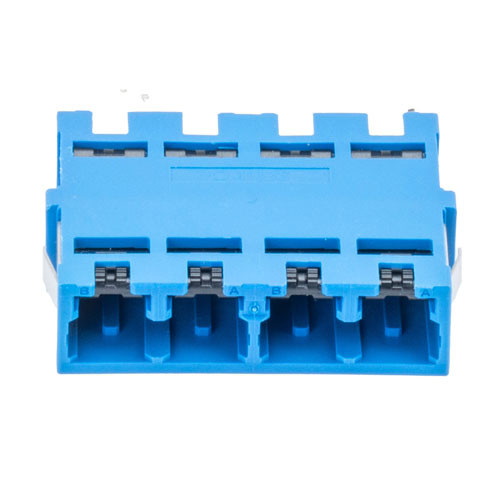 CS Quad Channel (8F) Adapter, without Flange, Blue