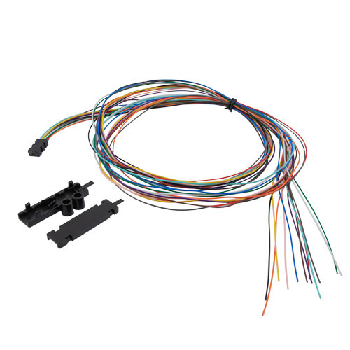 12 cores Fiber Ribbon Fan-Out Kit with 12 Color 0.9mm 1M PVC empty tube