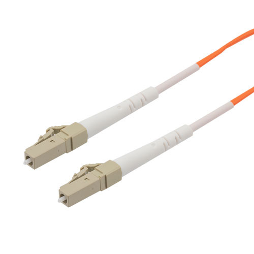 LC/LC 50/125 Multimode Simplex Plenum Fiber Patch Cable, OM2, 10 Meter