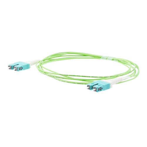 Fiber Optic Uniboot Patch Cable SC/UPC-SC/UPC Uniboot OM5 Multimode Fiber PVC Jacket 10M