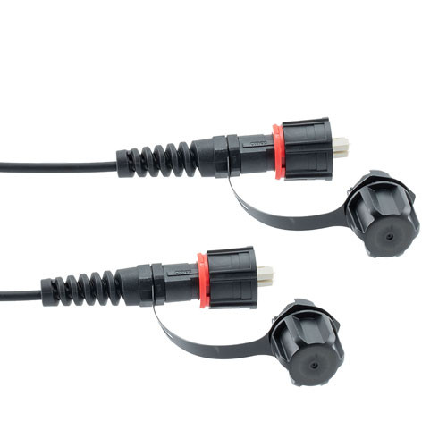 IP68 ODVA Compatible, Duplex LC/UPC to IP68 ODVA Compatible Duplex LC/UPC, OM3, LSZH, 30M