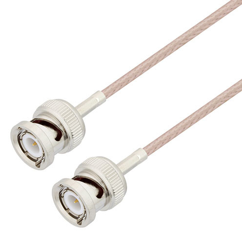 BNC Male to BNC Male Cable Assembly using RG316 Coax, 3 FT