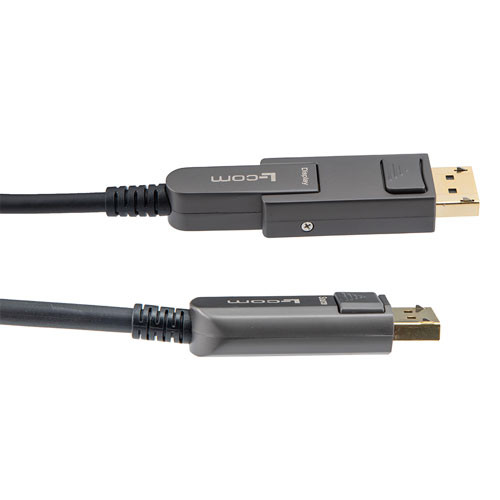 DisplayPort 1.4 to Mini DisplayPort Active Optical Cable, 8K, 100 Meters