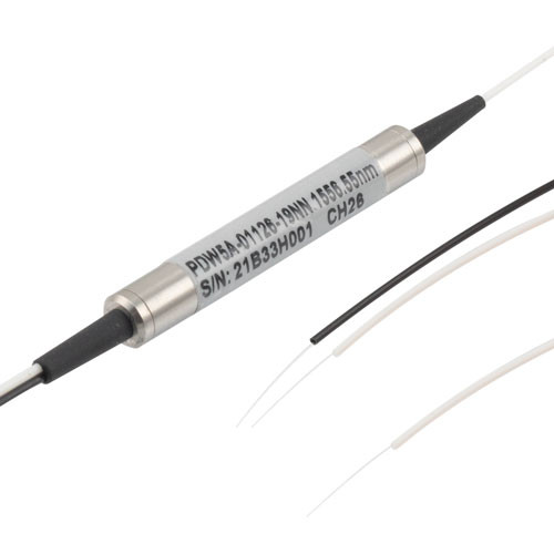 Passive DWDM, Barrel-style OADM, 1 Ch 100 GHz, ITU Ch 26, 1.0m 900um buffer fiber leads