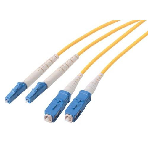 9/125, Single mode Fiber Cable, Dual SC /Dual LC, 10.0m