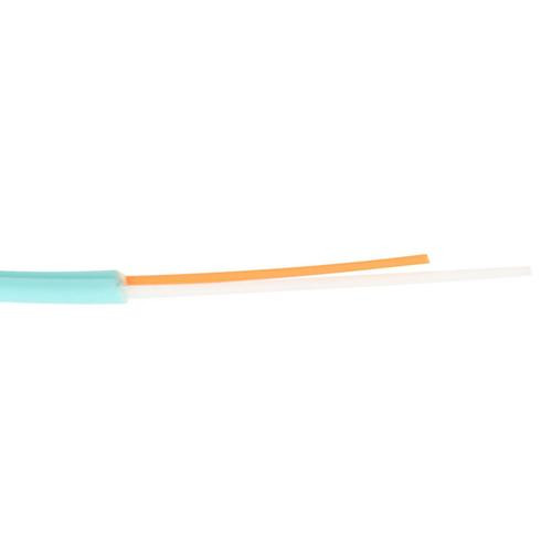 Round Duplex Optical Cable, 50/125 10GB OM3, LSZH Rated, 2.0mm, 500 Meters