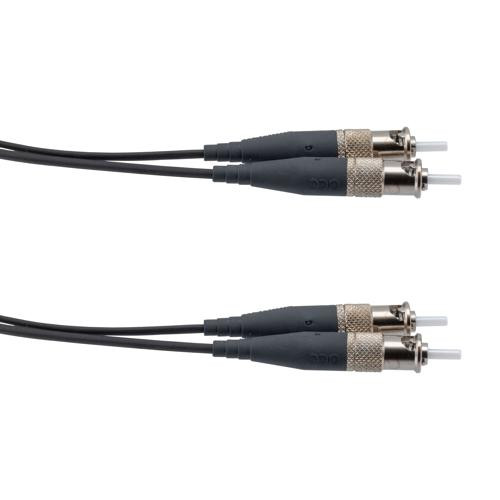 Mil M83522 ST 2x to Mil M83522 ST 2x, MM OM4, 2.0mm Mil Tactical zipcord, 20 meter cable assembly