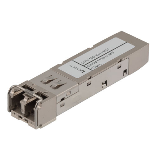 Fiber Optic Transceiver, SFP+, CWDM 1590nm, ER SMF 40KM, 10G DDM, MSA Compatible