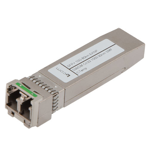 Fiber Optic Transceiver, SFP+, DWDM, Channel 44, ZR SMF 80KM, 10G DDM, Ekinops Compatible