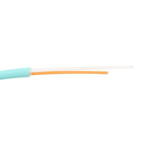 Round Duplex Optical Cable, 50/125 40/100GB OM4, Riser Rated, 2.0mm, 500 Meters