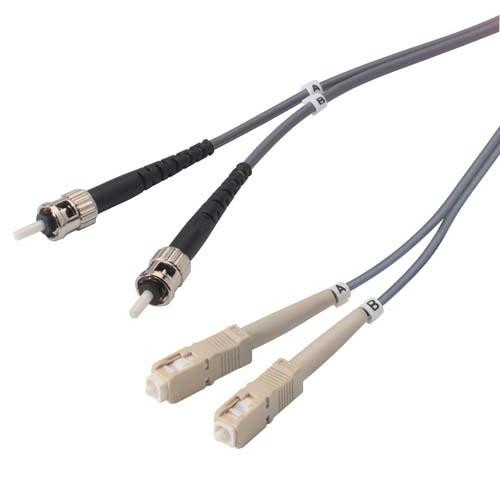 OM1 62.5/125, Multimode Fiber Cable, Dual ST / Dual SC, 25.0m