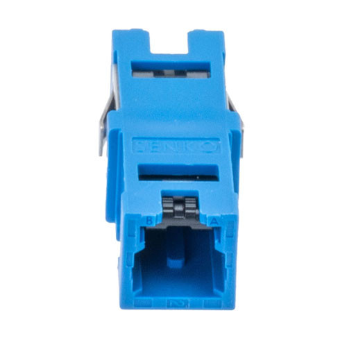 CS Single Channel (2F) Adapter, without Flange, Blue