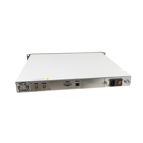 Fiber EDFA 1550nm Booster Amplifier, 1 FC port ,78 channels, 16dBm, 1RU 19" Rack Mountable