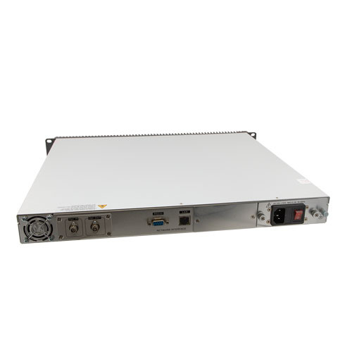 Fiber EDFA 1550nm Booster Amplifier, 1 FC port, 78 channels, 14dBm, 1RU 19" Rack Mountable