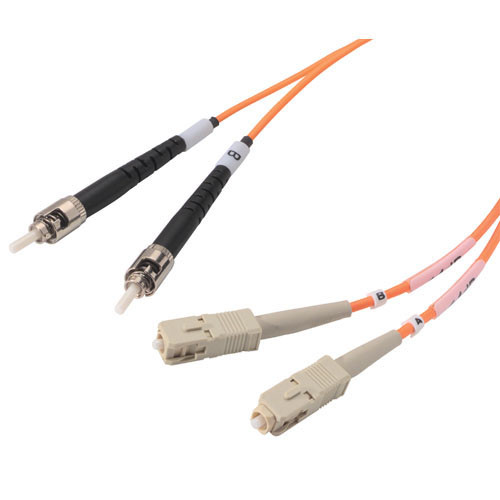 OM2 50/125, Multimode Fiber Cable, Dual ST / Dual SC, 35.0m