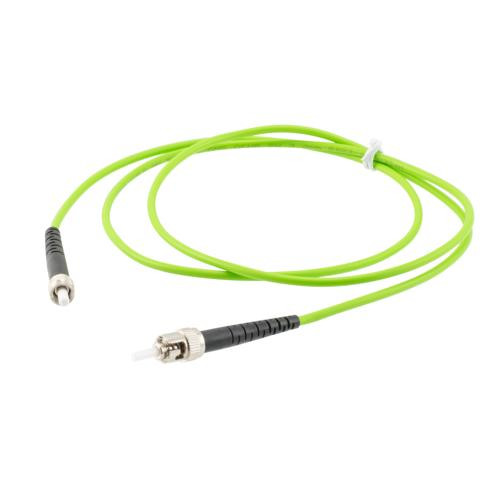 Fiber Optic Patch Cable SMA/PC-ST/PC Simplex 50/125 OM5 Multimode Fiber 3.0mm PVC Jacket 1 meter
