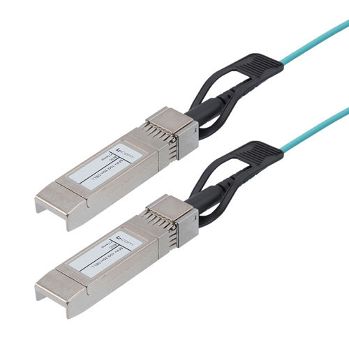 Active Optical Cable SFP+ to SFP+, 10G, 20 Meter Riser Rater (OFNR), Juniper Compatible