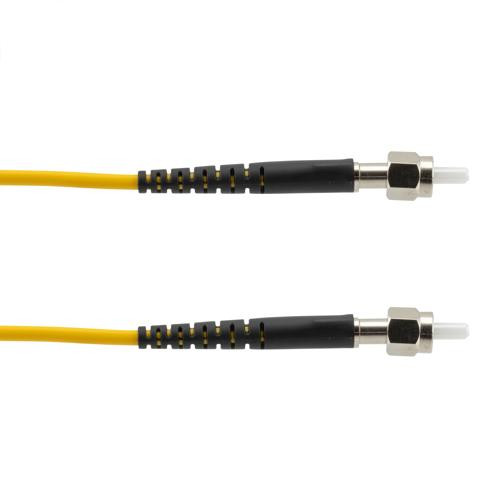 Fiber Optic Patch Cable SMA/APC-SMA/APC Simplex 9.25/125 OS1 Single Mode Fiber 3.0mm PVC Jacket 1 m