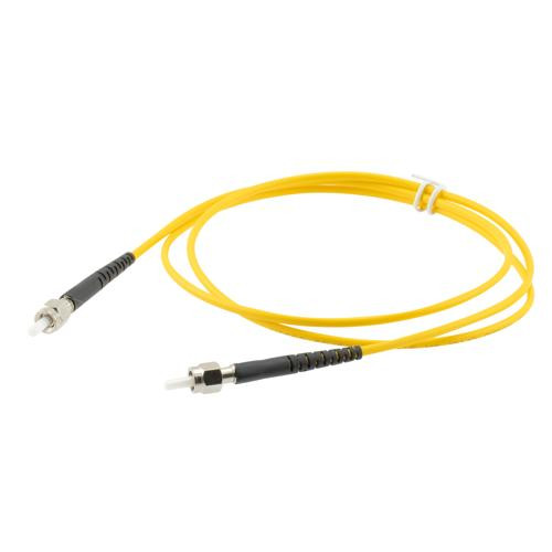 Fiber Optic Patch Cable SMA/APC-SMA/APC Simplex 9.25/125 OS1 Single Mode Fiber 3.0mm PVC Jacket 1 m
