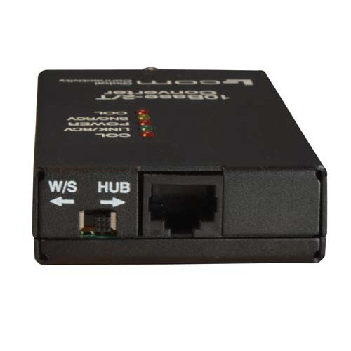 Media Converter, 10Base-T RJ45 to 10Base-2 Thinnet Coax BNC