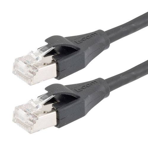 Shielded Cat. 5E Low Smoke Zero Halogen Cable, RJ45 M-M, 4.0 ft