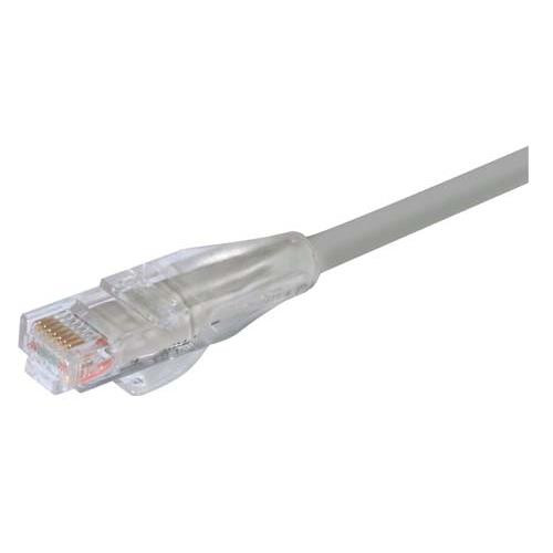 Premium Cat 6 Cable, RJ45 / RJ45, Gray 5.0 ft