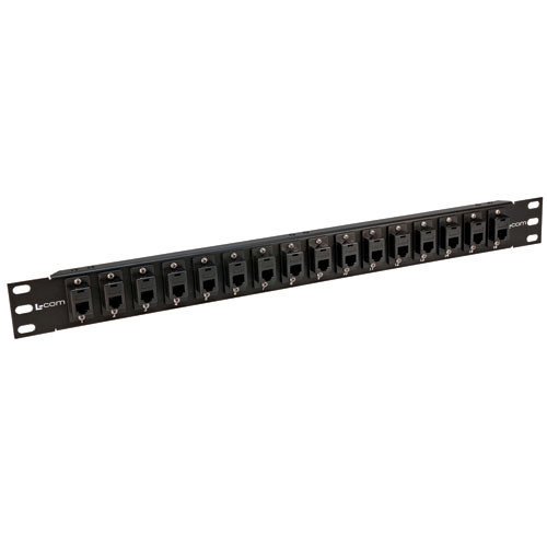 1.75" 16 Port Panel RJ12 (6x6), Straight-Thru