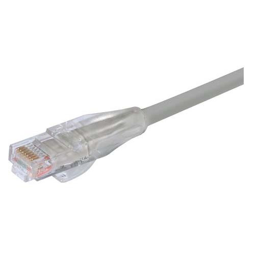 Economy Category 5E Patch Cable, RJ45 / RJ45, Gray 3.0 ft