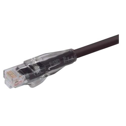Economy Category 5E Patch Cable, RJ45 / RJ45, Black 20.0 ft