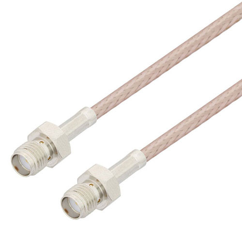 SMA Female to SMA Female Cable Assembly using RG-316 Coax, 6 FT