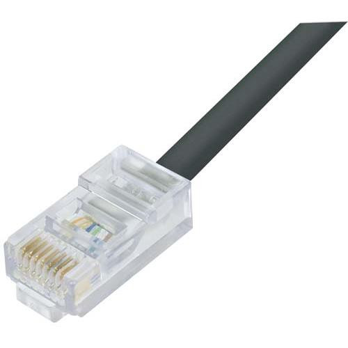 C5e UTP TPE High Flex Outdoor Industrial Ethernet Cable, RJ45 / RJ45, Black, 75.0 ft