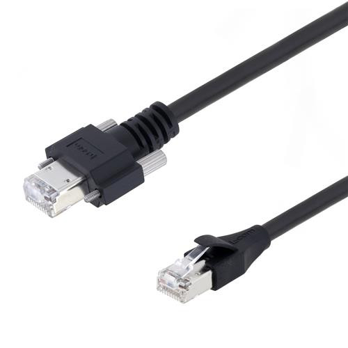 Category 5e GigE S/UTP High Flex Ethernet Assembly, GigE / RJ45, 2M