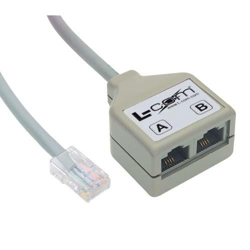 Modular Y-Splitter, Token Ring / Token Ring 4 Wire