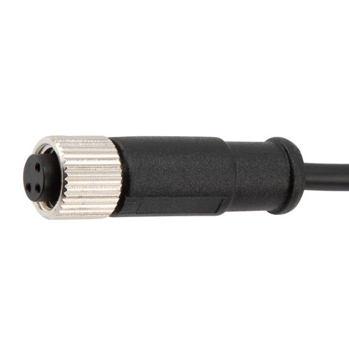 M8, 3 Position, Sensor Cable, IP67 Waterproof, PVC Jacket, Male/Female, 3 meter