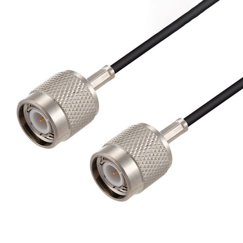 TNC Male to TNC Male Cable Assembly using RG174 Coax, 2 FT
