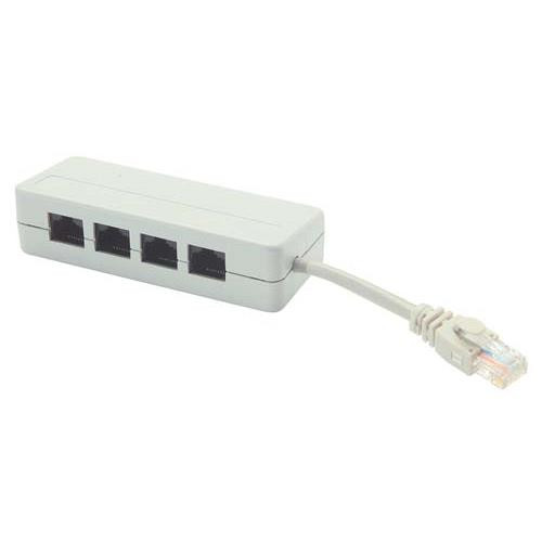 ISDN Splitter and Cable, 5 RJ45 (8x8) Fully Wired