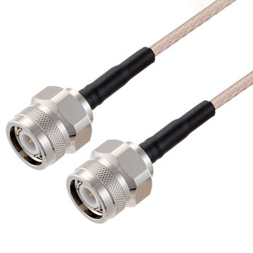 TNC Male to TNC Male Cable Assembly using RG316 Coax, 1 FT - LCCA31369-FT1