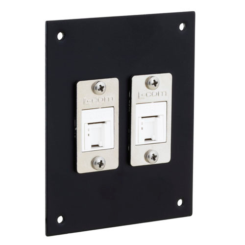 Universal Sub-Panel, 2 Category 5e Tool-less PoE+ Compliant Jacks