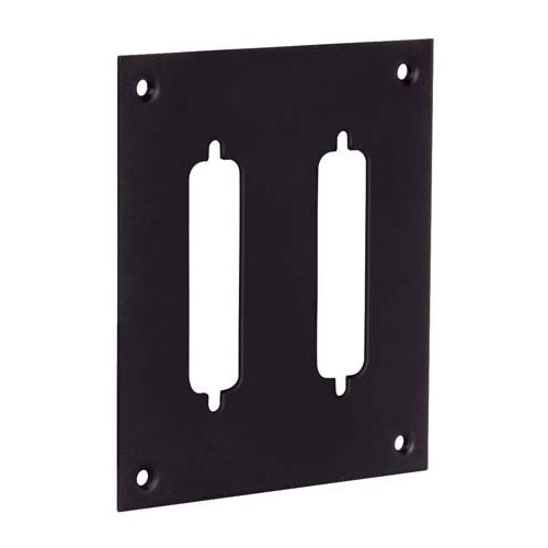 Universal Steel Sub-Panel with Two DB25/HD44 holes