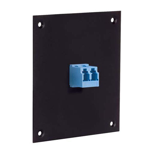 Universal Sub-Panel, 1 Singlemode or Multimode Duplex LC Coupler
