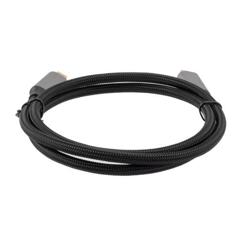 MDP to MDP, M/M, Alum Shell, 4K @ 60 Hz, Black Nylon Braid, 3M