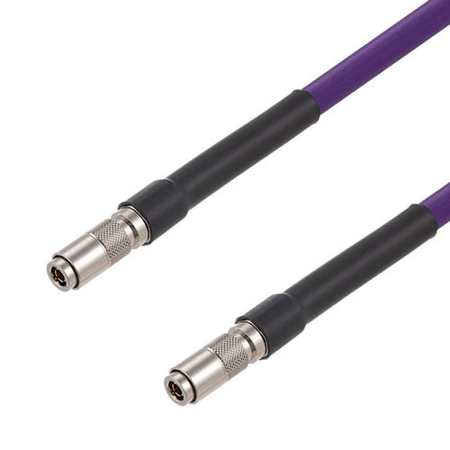 75 Ohm 6G SDI 1.0/2.3 Male to 1.0/2.3 Male Cable Assembly using 1694A-VL Coax, 3 FT