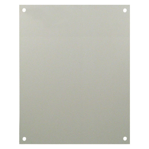 Blank Non-Metallic Starboard Mounting Plate for 1008xx Series Enclosures