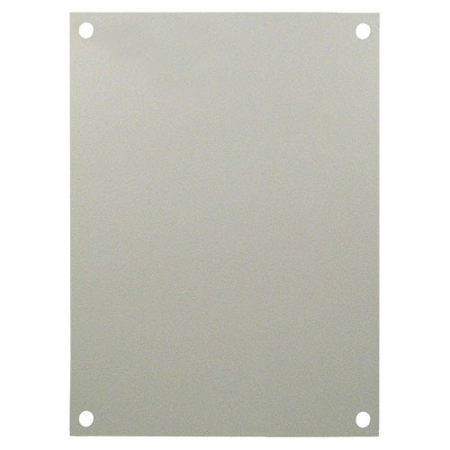 Blank Non-Metallic Starboard Mounting Plate for 0806xx Series Enclosures