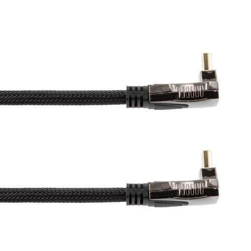HDMI 2.0, M/M, Nylon braid, U/D, 4K, 1M