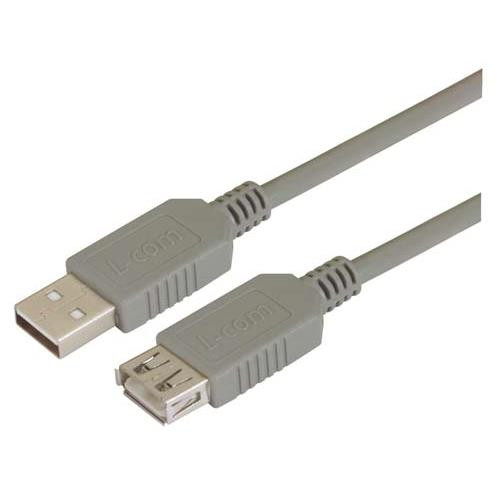 Deluxe USB Cable Type A Male/Female Extension Cable, 1.0m