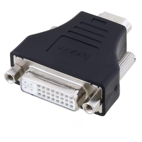 DVI Adapter, DVI-I Female / HDMI Male